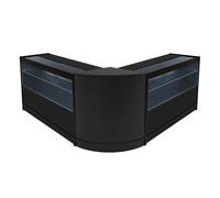 Monstershop Selene LED Shop Counter Set CM60 & 2 x C1200 - Black