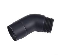 Black Shower Elbow G1/2, 304 Stainless Steel 135 Degree Angled Adapter with Female and Male Thread, for Handheld Shower Head Top Spray,G1 2 Female To Male Adapter