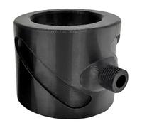 Black Shower Head, High Pressure Handheld Sprayer 3.7 x 3.1 in, with Pressure Boosting Technology, PLA & ABS Material, Easy Install, Modern Design for Enhanced Daily Shower