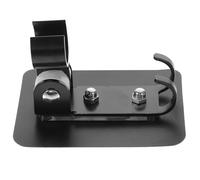 Black Shower Nozzle Bracket Fixing Base Space Aluminum Bathroom