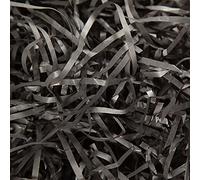 Black Shredded Tissue Paper for Hampers (Options: 200g, 500g or 1kg & Colours)