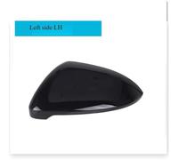 Black Side For Wing Mirror Cover For VW For Golf 7 For MK7 7.5 For GTD R | 2013-2019 Exterior rearview mirror cover Successful installation is achieved with just a few simple steps(Left)