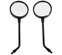 Black Side Rear View Mirror For Kawasaki For KZ1000-E1 Shaft 1979 For Z1 1973 For Z1-A 1974 Motorcycle Accessories Foldable Side Mirror