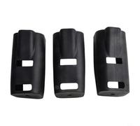 Black Silicone Cover for EufyCam S3 Pro Weatherproof(4pcs) | Custom fit design, full coverage protection, prevents scratches, maintains button for access, for sl lack finish