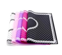 Black Silicone Hand Pad for Manicure and Salon Use Foldable | Washable Comfort Cushion, Portable Nail Rest Support, Professional Table Accessory for Nail Art Work