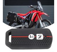 Black Silicone Key Shell for Forza 300 2016-2018 | Precise fit for pcx 150, for hybrid models, easy for snap-on install, soft touch feel, black finish(C model)