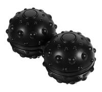 Black Silicone Peanut Massage Ball for Haunch and Spine