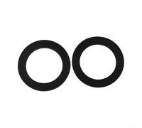 Black Silicone Seal Ring 58mm for MILESTO Coffee Maker(2PACK)
