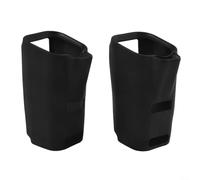 Black Silicone Skin for EufyCam S3 Pro Shock-Absorbent(2pcs) | Full body weatherproof housing, UV and rain resistant, protects lens and sensors, for sl lack finish