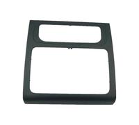 Black Silver Air Conditioning Panel Cd Surround Radio Trim For Touran 2011-2015 1T0858071R(Black)