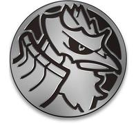 Black & Silver Clear Corviknight Oversized Coin