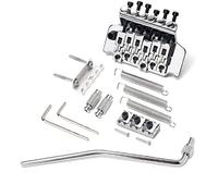 Black/Silver Electric Guitar Tremolo Bridge Spare Part Set for Floyd Rose