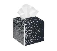 Black Silver Glitter Diamond Sparkly, Tissue Box Holder Tissue Box Cover Tissue Holder Tissue Dispenser