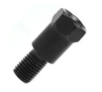 Black Silver Motorcycle Mirror Adapters Fit For M10 10MM M8 8mm Rear View Mirrors Clockwise Anti-clockwise Right Left Hand Thread Screw(Black M10M8 (R-R))