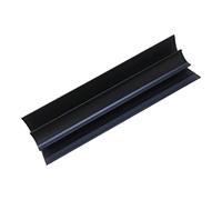 Black, Silver, White 5mm Internal Corner Trim 2.6m Bathroom Panels Wall Cladding Kitchen PVC Ceiling Panels Wet Wall (Black)
