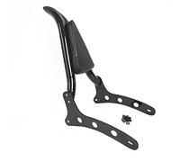 Black Sissy Bar, Detachable Passenger Backrest Rear Pad Fit for Indian Scout [17 Inches]
