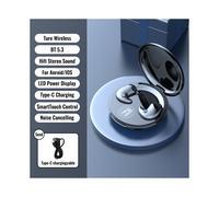 (Black) Sleep Invisible Earphone Mini Hidden Headphones In Ear IPX5 Waterproof