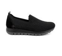 Black Slip-Ons with Knitted Effect 3 UK
