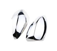 Black Sliver Side Wing Rear View Mirror Cover Caps For Ford For Kuga For Escape C520 For EcoSport For Focus 3 MK3 2012-2018(Silver)