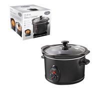 Black Slow Cooker | 1.5 L | Low Wattage Camping | 120 W