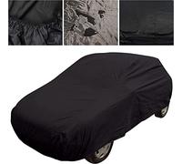 Black Small Breathable Full Car Cover for a Kia Picanto - Indoors & Outdoors