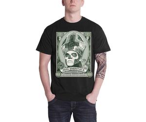 (Black, Small) Ghost T-Shirt: Papa Cash