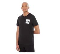 The North Face Mens Short Sleeve Fine T-Shirt, Black Cotton - Size Small