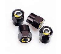 Black Smart Car 'Limited Edition' Chrome Wheel Valve Dust Caps. Fortwo Roadster