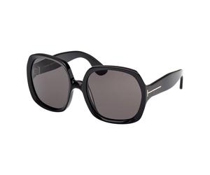Black/Smoke Sunglasses Saffron Ft1221 - female - Tom Ford - Sunglasses - Black - 60 MM - Accessories 60 MM