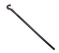 Bristol Novelty BA2152 Snake Cane for Fancy Dress, Mens, Black, One Size