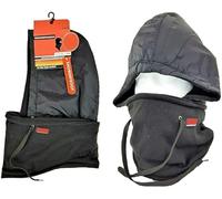 Black Snood Full Waterproof Balaclava Hat Fleece Lining Holds Heat Hot Stuff