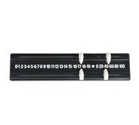 Black Snooker Scoreboard,Plastic Game Scoreboard,Score Keeper for Billiards and Table Tennis, Durable Snooker Accessories,for Snookers Matches Clubs and Game Roomsm,Read Manual Flip Scoreboards