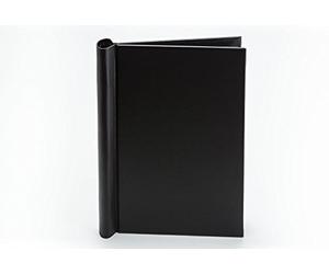 Black Soft Leather Effect Springback Binder A4 Portrait 1 - 250 pages