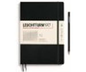 Black Softback B5 Ruled Notebook
