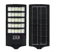 Black Solar Wall Light 14in Weatherproof Design | Smart light sensor, auto on at dusk, energy saving LED, 300W output, garden pathway decor