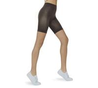 Black Solidea Micromassage Effect Breathable Shorts Panty