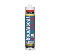 Black Soudal SWS Sealant Hybird Polymer Silicone Low Modulus Airtight Soudaseal