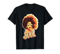Black Soul Queen Jazz Singing Musician Soul Artist T-Shirt