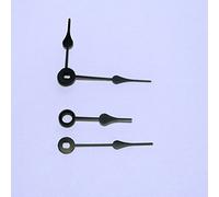 Black Spade Clock Hands to fit UTS Clock Movements (EF Euro Fitting Euroshaft) (41mm Spade Metal)