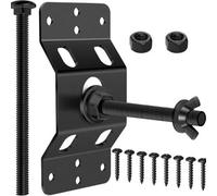 Black Spare Wheel Carrier Bracket Tyre Holder Wall-Mount Spare Tire Bracket Rack