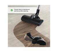 (Black) SPARES2GO Airo Floor Brush Turbine Turbo Head Tool for Henry Hetty Numatic Vacuum Cleaner (Black or Red)