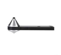 Black Speaker Foot Bracket Screw Mount Stable