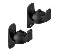 (Black) Speaker Wall Bracket Pair