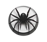 Black Spider Print Strong Refrigerator Magnets Decor Fridge Magnets,For Kitchen Whiteboard Office Locker