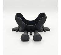 Black Sponge Holder for Kitchen Sink, 3D Bed Sink Caddy Organizer, Daddy Caddy for Scrub Sponges & Scrub Mommy