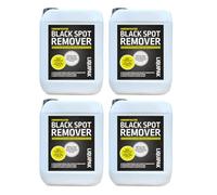 Black Spot Remover Patio Cleaner - New Formula! Concentrated Outdoor Cleaner for Lichen, Algae & Stubborn Stains - Use on Paving Slabs, Stone, Concrete, Brick & Driveways - Professional Formula 4x5L
