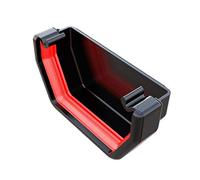 Black Square Gutter External Stop End, Freeflow 114mm Rain Water Systems