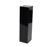 Black Square Photography Acrylic Cylinder Makeup Shooting Drink Shooting Support Transparent Table Photography Props, Display Stand(4x4x20cm/1.6x1.6x7.9in)