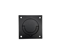 Black Squash Court Handle 89 x 89 x 1.5mm
