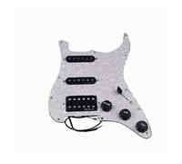 Black SSH 7-Way Fully Loaded Guitar Pickup Prewired Pickguard Pickup Single Coil Humbucker Pickup (Color : 01)